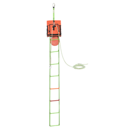 KRATOS Webbing Rescue/Evacuation Ladder with Integrated Belay System - 6m Length