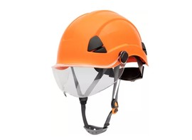 Fibre Metal Safety Helmet Orange