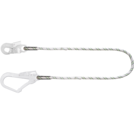 Restraint Rope Lanyard with Snap Hook & Scaffold hook
