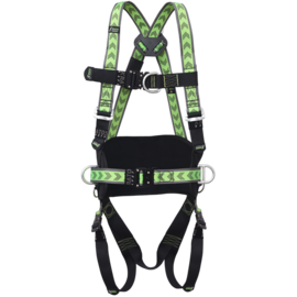 Full Body Harness with Front, Rear D-Ring and work positioning belt